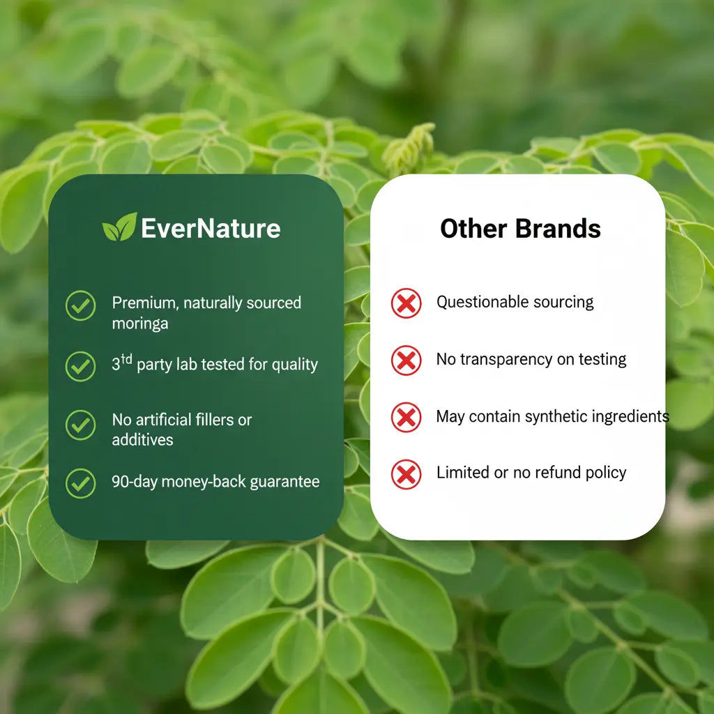 EverNature Moringa — Natural Support for Energy, Sleep & Stress Relief
